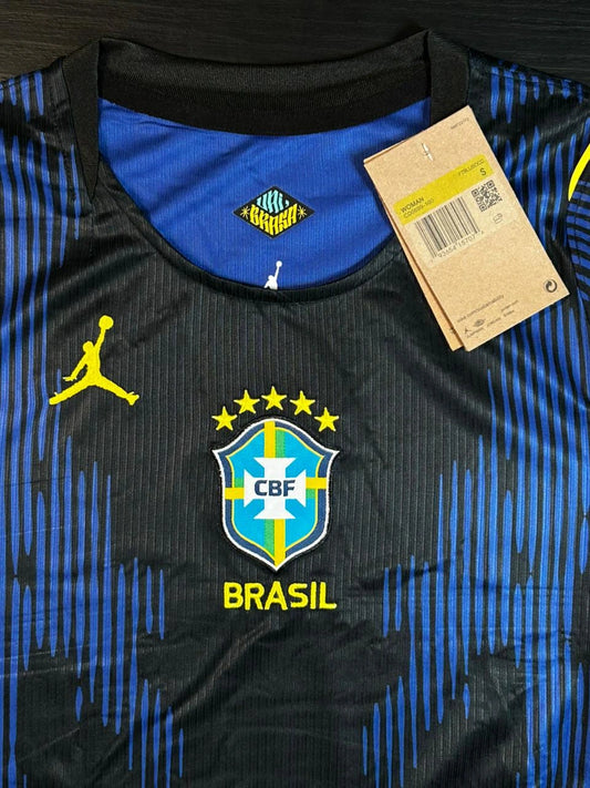 Camisa Feminina Seleção Brasil Azul Copa do Mundo 26/27