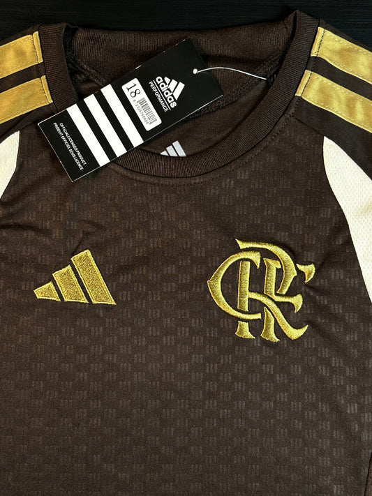 Kit Infantil Flamengo Marrom 26/27