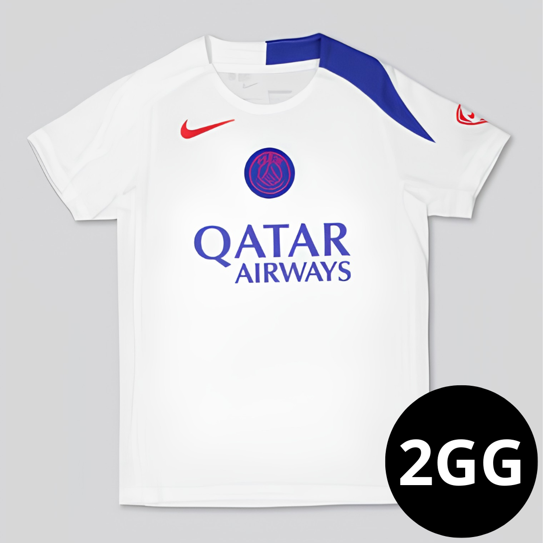 Camisa PSG Branca Treino 25/26