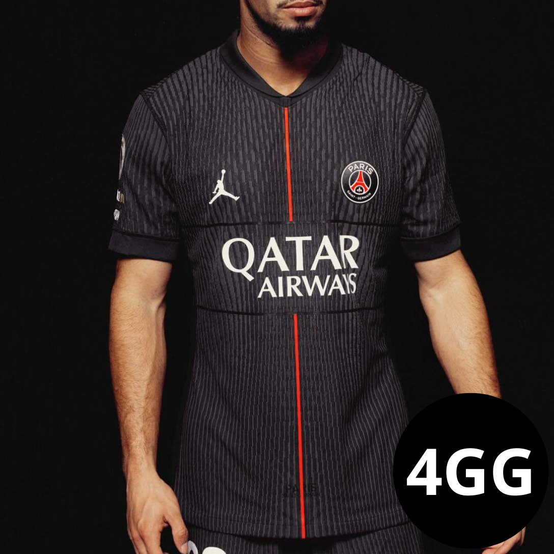 Camisa PSG IV Preta 25/26
