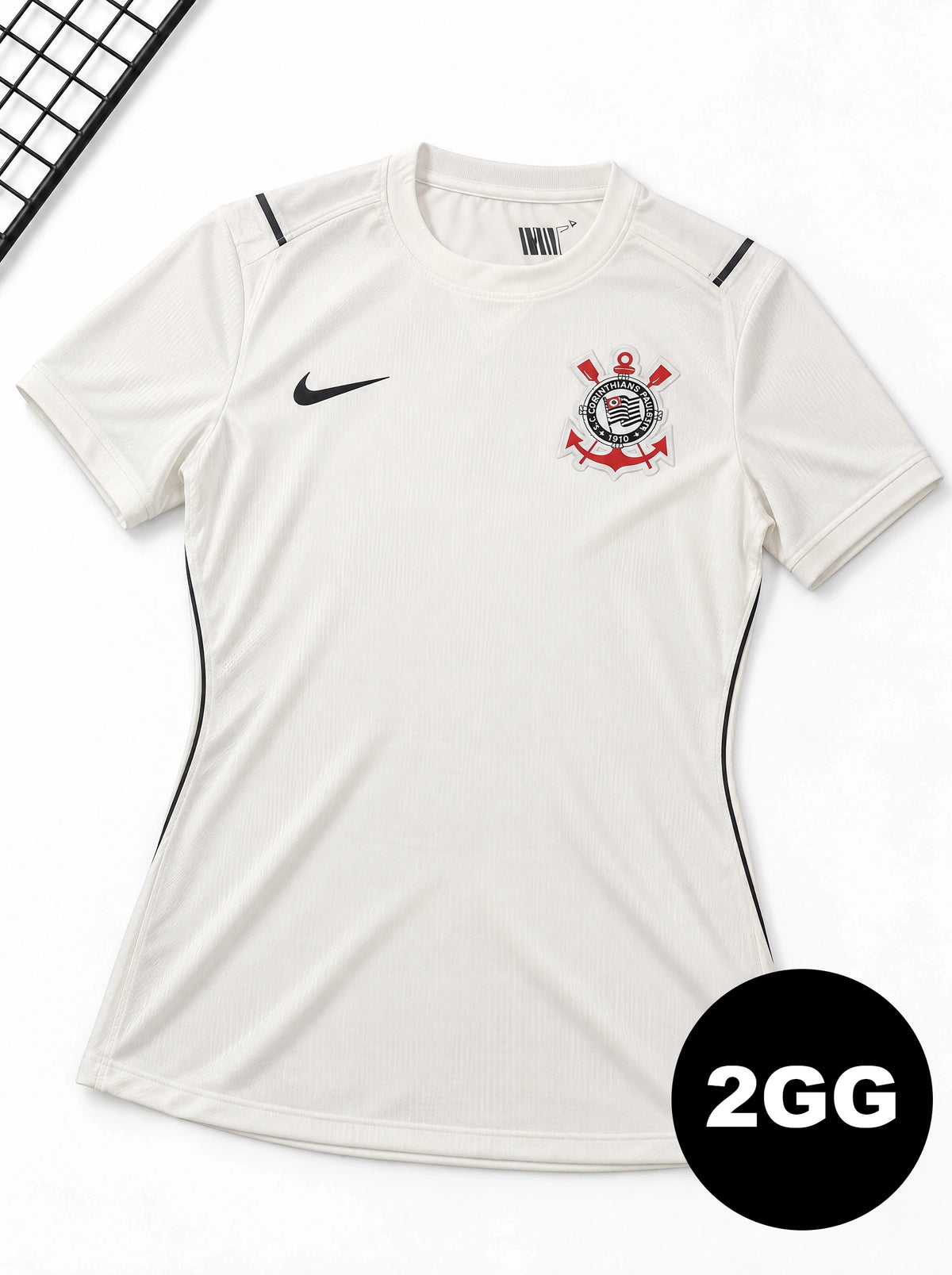 Camisa Feminina Corinthians Branca I 26/27