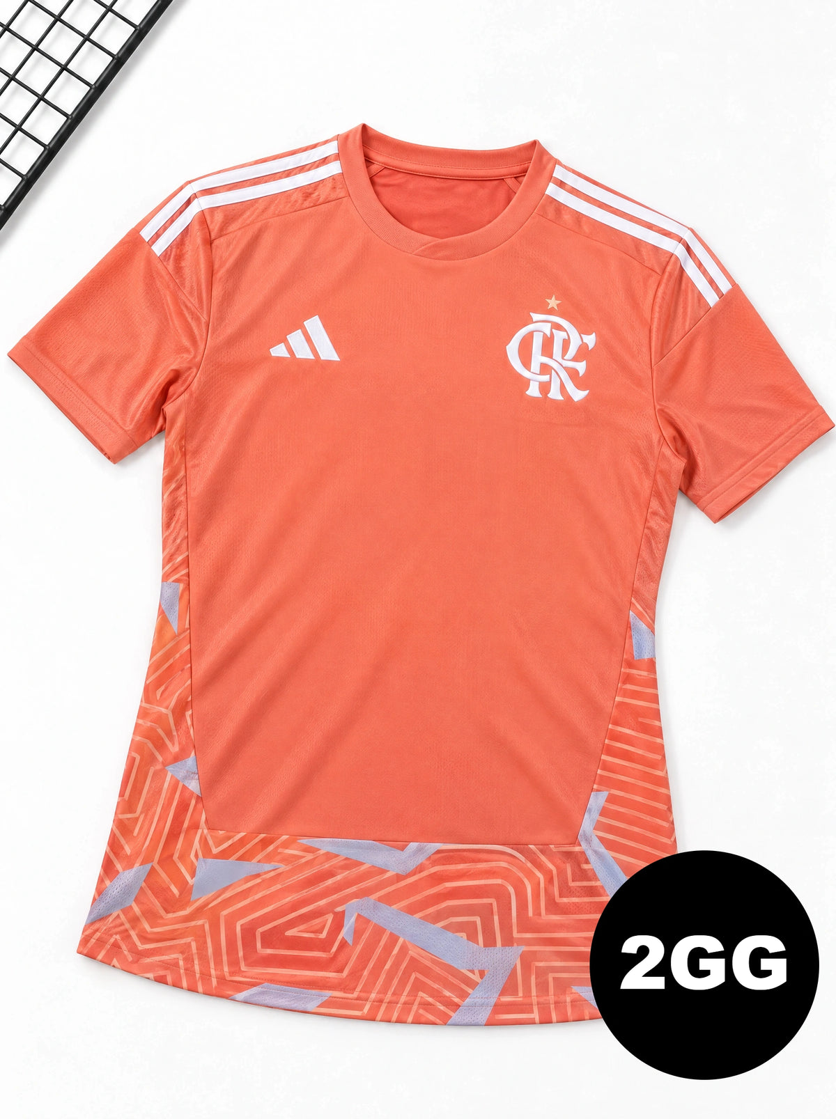 Camisa Flamengo Goleiro Laranja 26/27