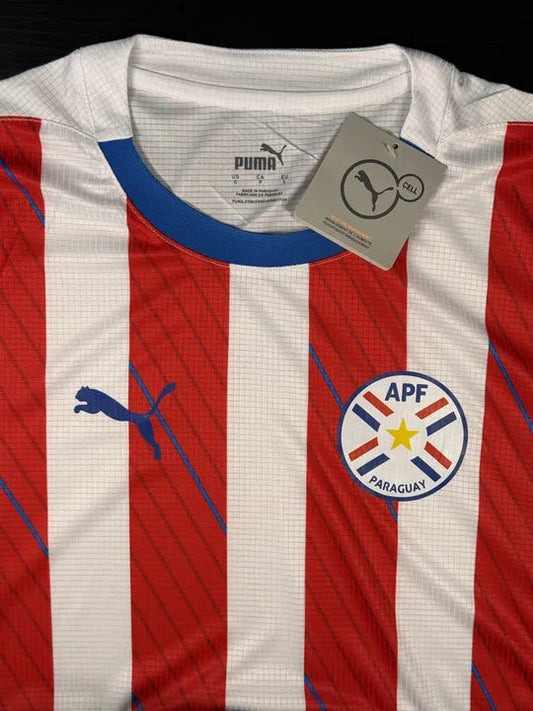 Camisa Seleção Paraguai Listrada I 25/26