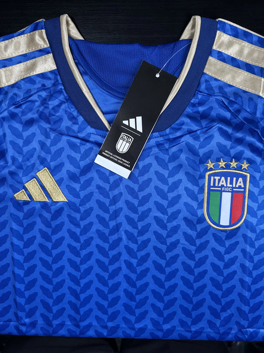Camisa Feminina Seleção Itália Azul I 26/27