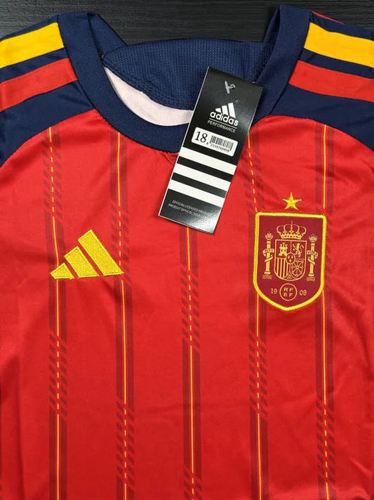 Kit Infantil Seleção Espanha Vermelho I 26/27