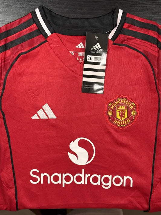 Kit Infantil Manchester United Vermelho I 25/26