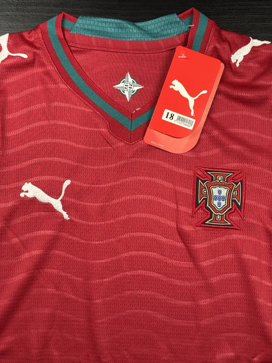 Kit Infantil Seleção Portugal Vermelho I 26/27