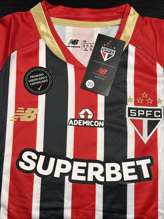 Kit Infantil São Paulo Listrado II 25/26