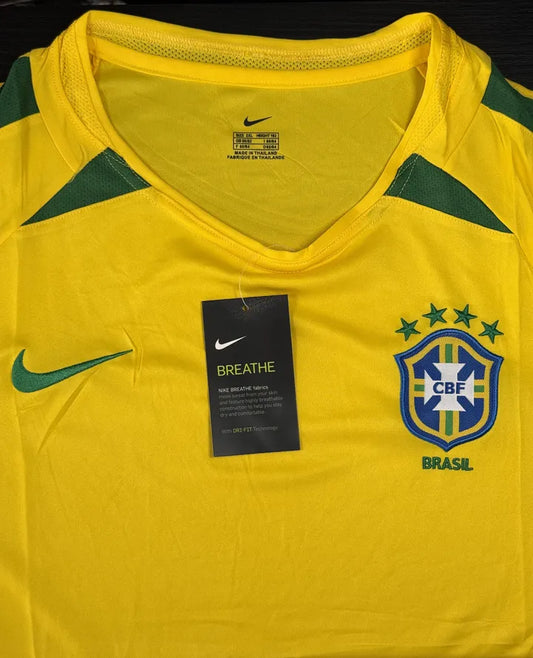 Camisa Retro Seleção Brasil 2002