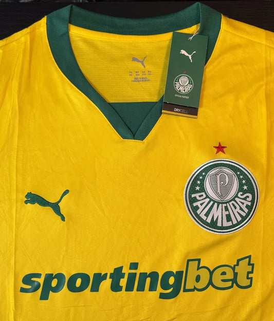 Camisa Palmeiras Amarela III 25/26