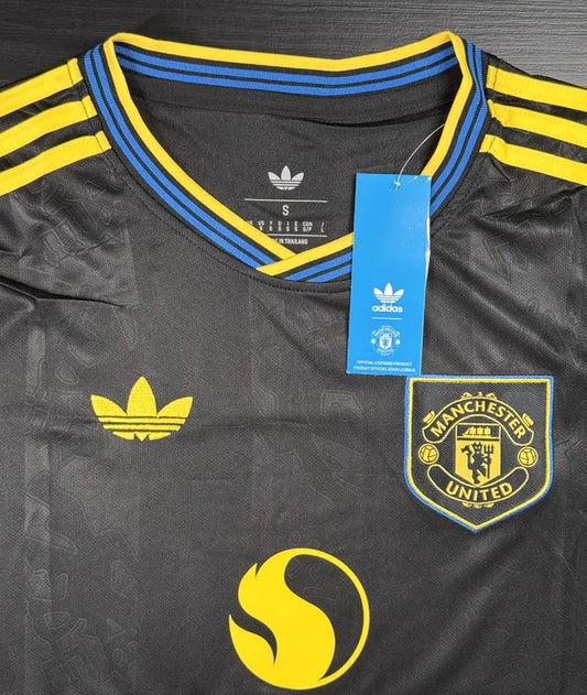 Camisa Manchester United Preta III 25/26