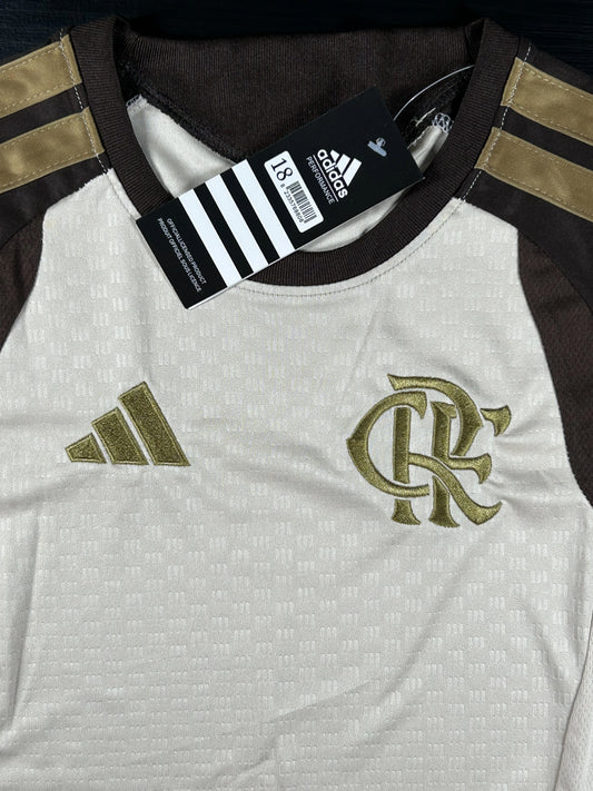 Kit Infantil Flamengo Bege 26/27