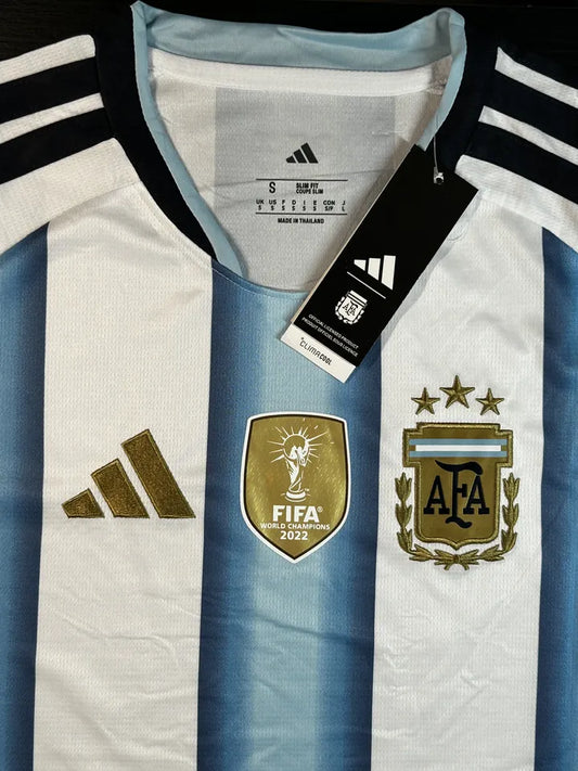 Camisa Seleção Argentina Listrada Copa I 2026