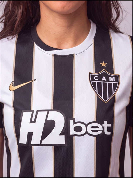 Camisa Feminina Atlético Mineiro Listrada I 26/27