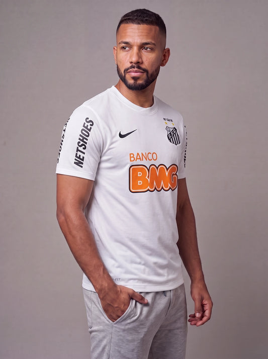 Camisa Retro Santos Branca 12/13 NEYMAR JR