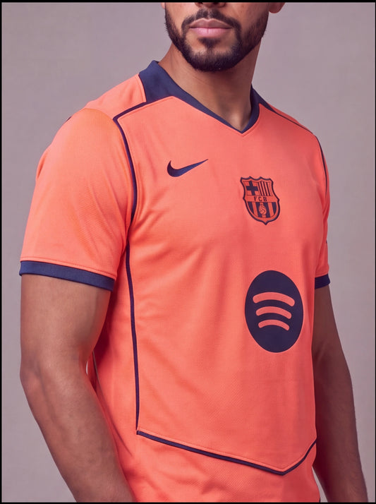 Camisa Barcelona Laranja III 25/26