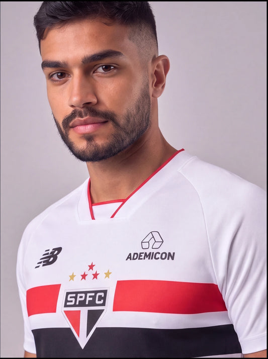 Camisa Jogador São Paulo Branca I 26/27