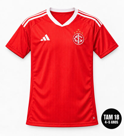 Camisa Infantil Internacional I 26/27 [Logo Diferente]