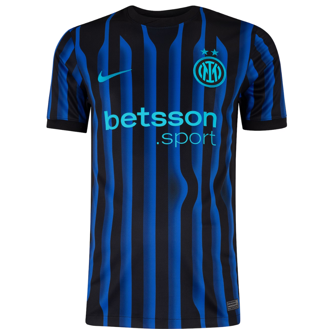 Camisa Jogador Inter de Milão Listrada I 25/26