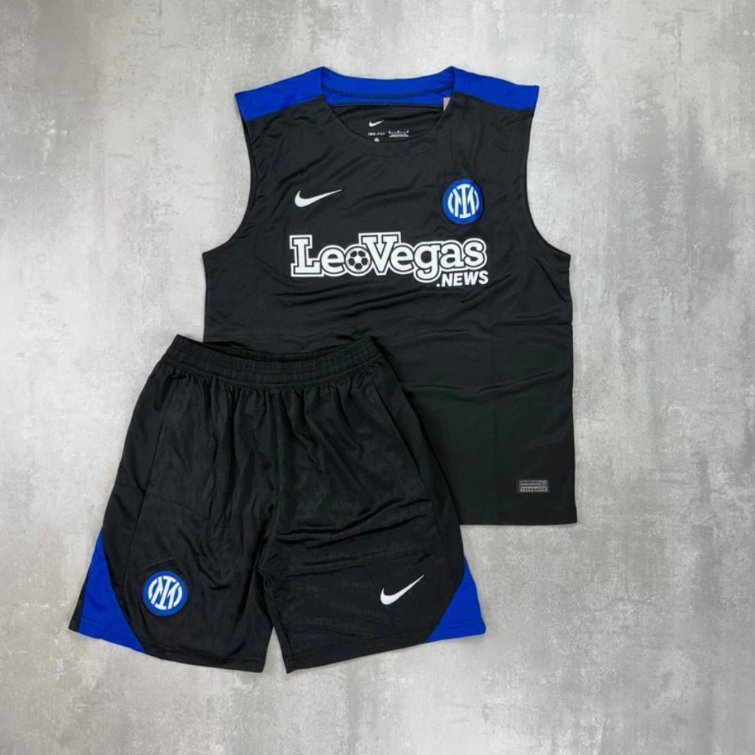Kit Regata e Short Treino Inter de Milão