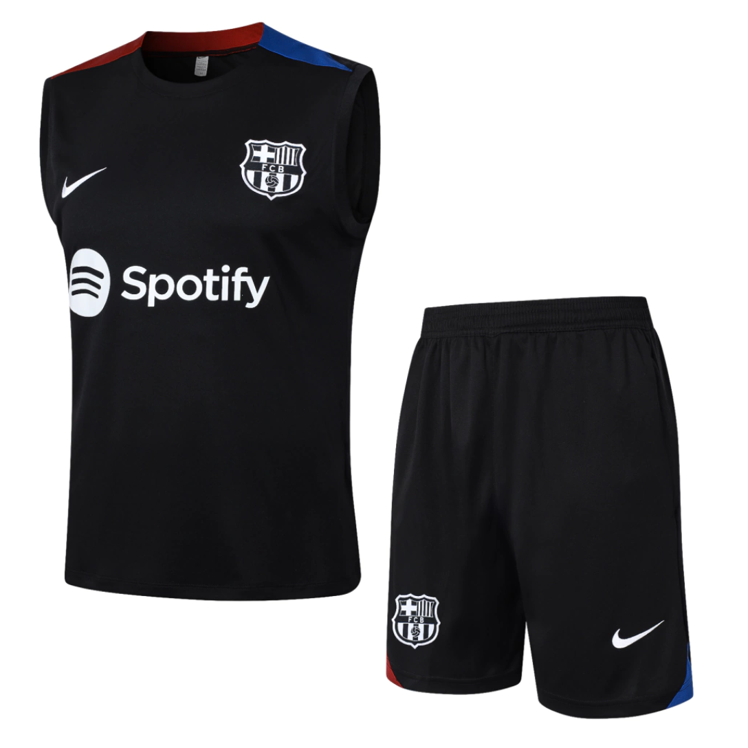 Kit Regata e Short Barcelona Preto