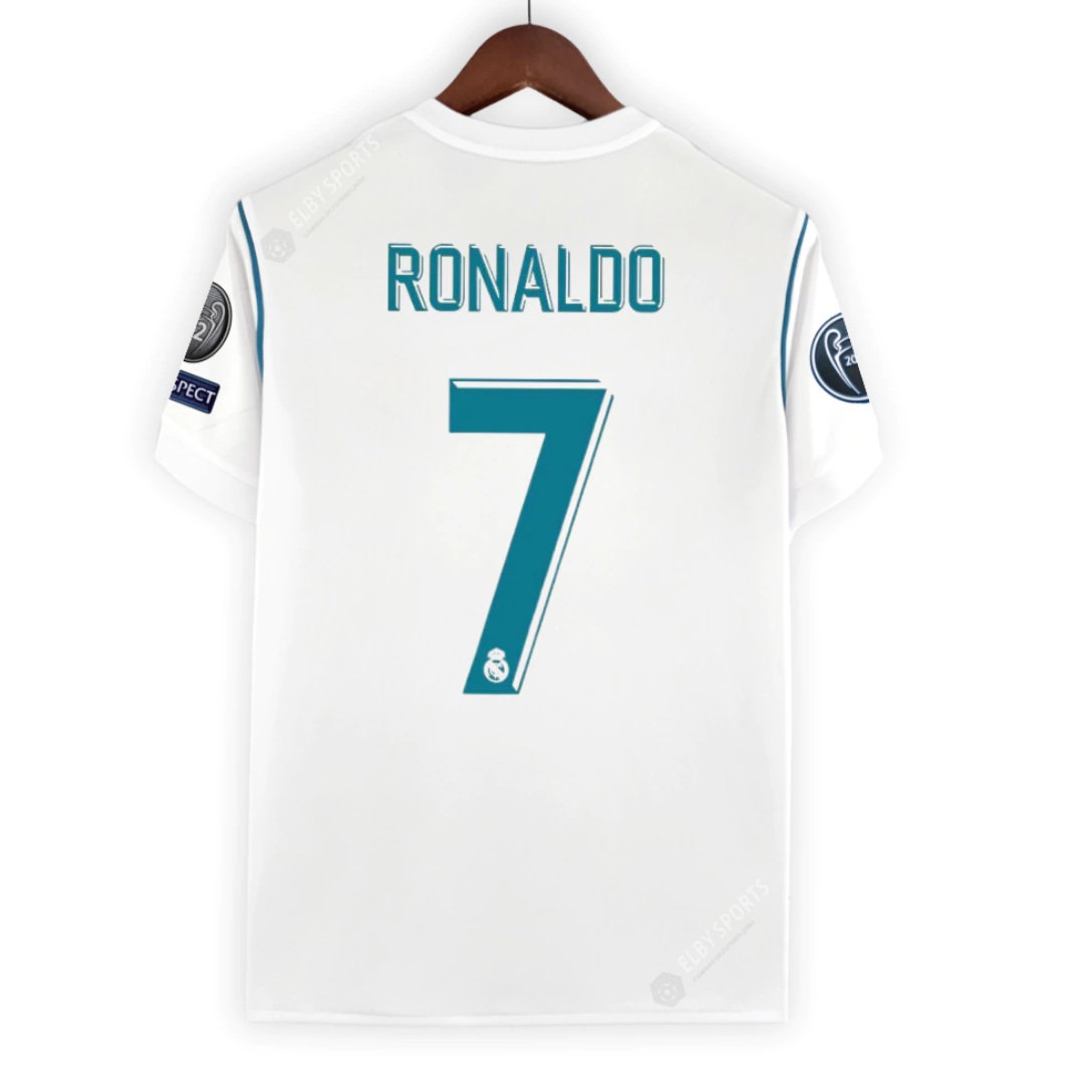 Camisa Retrô Real Madrid 2017/18 - Ronaldo