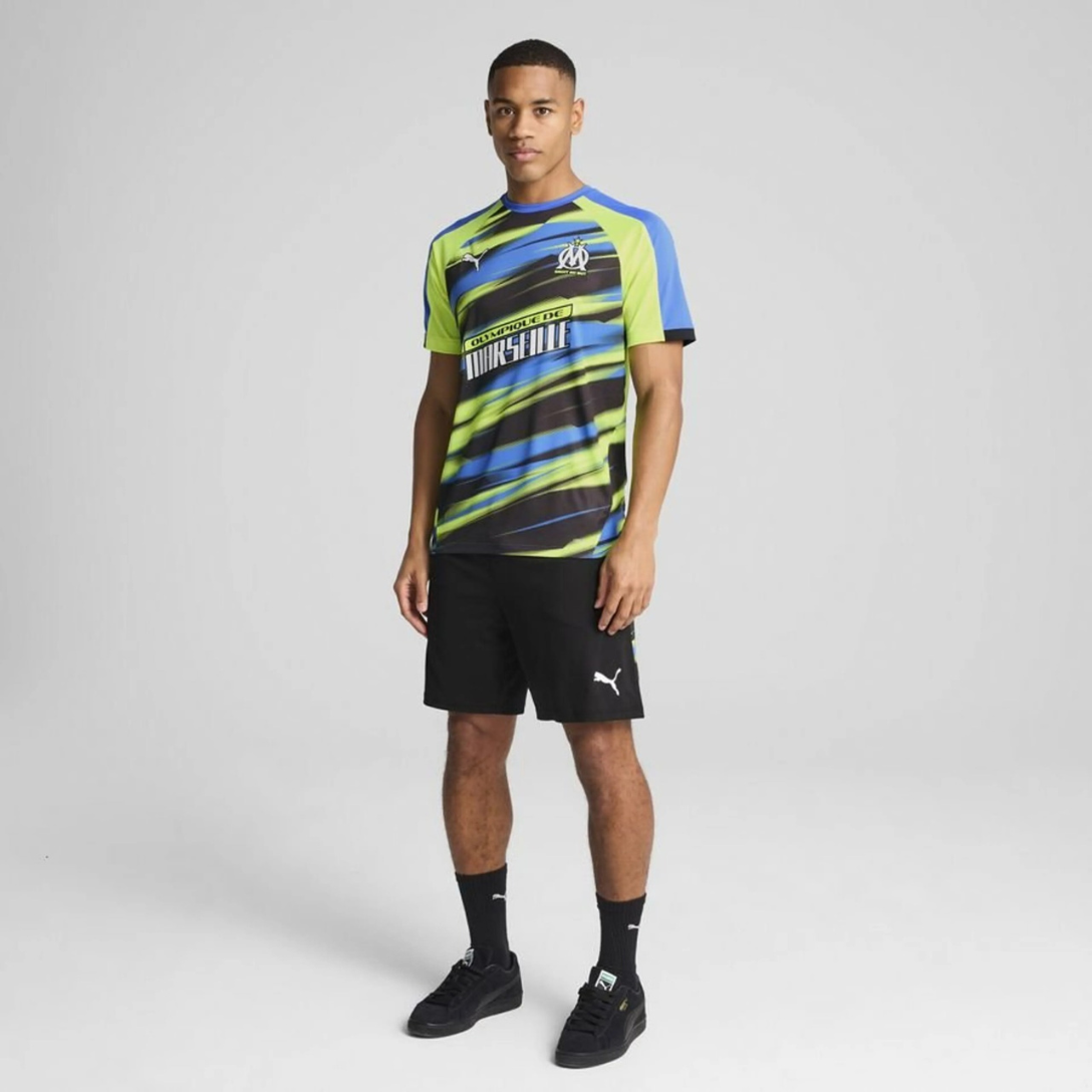 Kit Camisa e Short Olympique de Marseille Cor 3