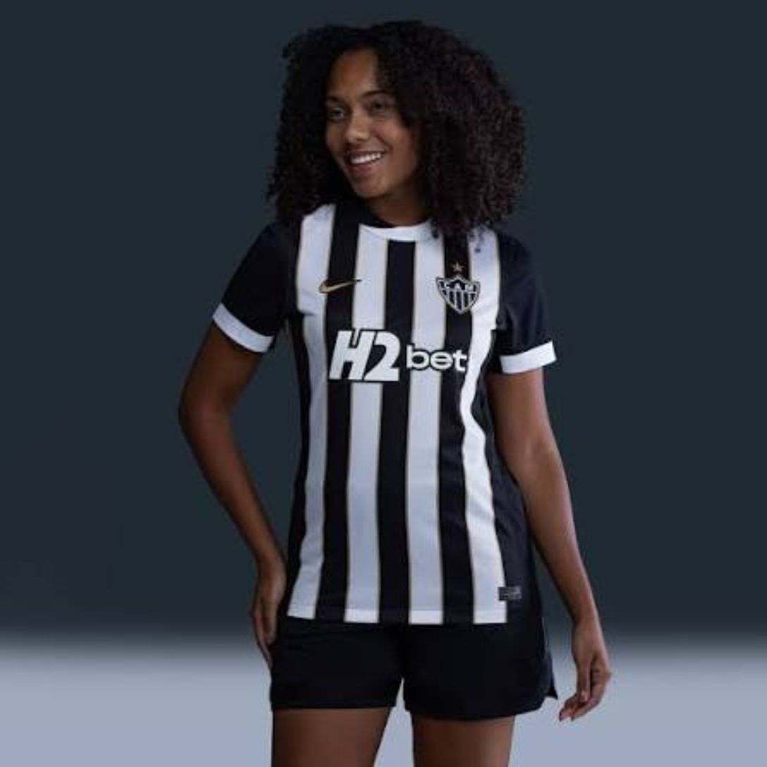 Camisa Feminina Atlético Mineiro Listrada I 26/27
