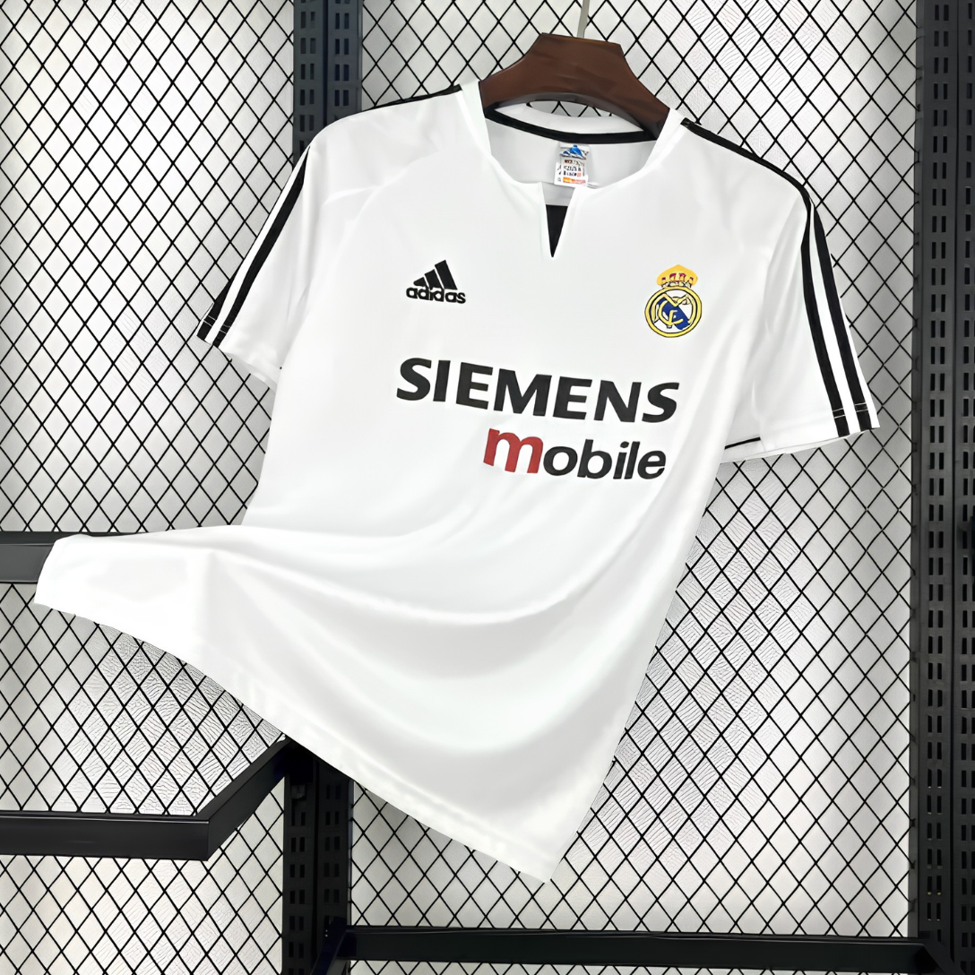 Camisa Retro Real Madrid Branca 2004/05