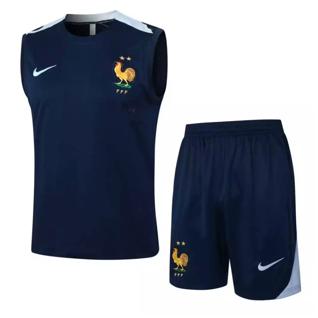 Kit Regata e Short França Treino