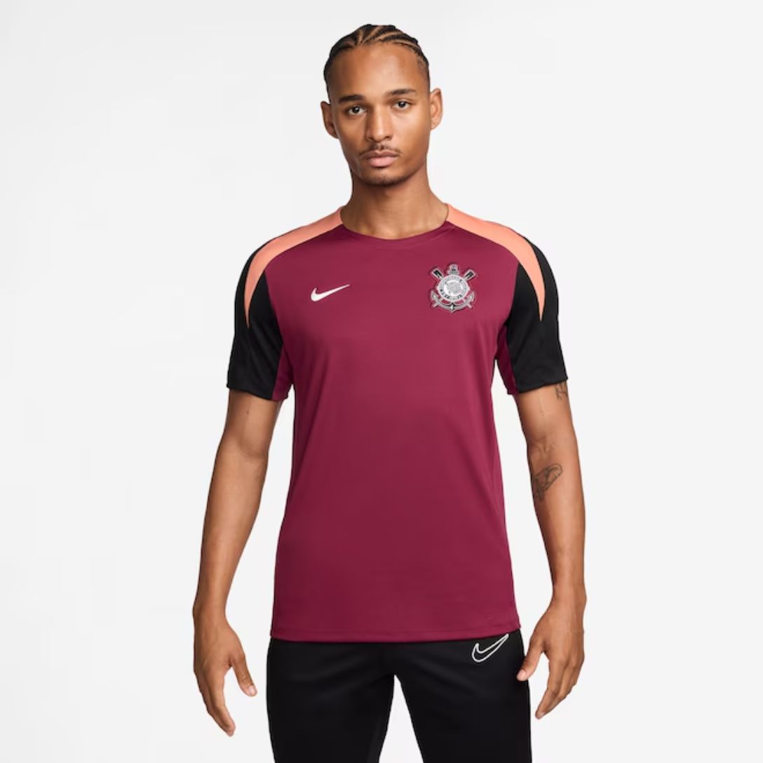 Camisa Corinthians Treino Vinho 26/27