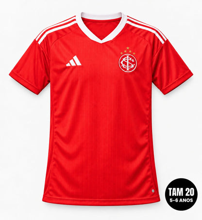 Camisa Infantil Internacional I 26/27 [Logo Diferente]