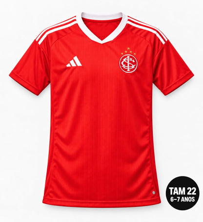 Camisa Infantil Internacional I 26/27 [Logo Diferente]