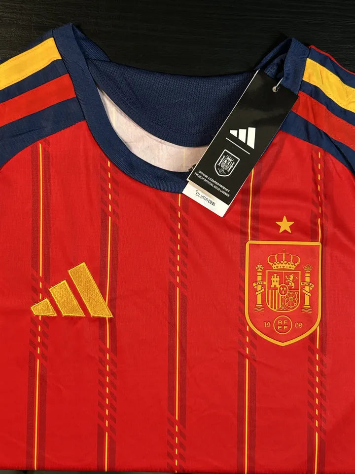 Camisa Seleção Espanha Vermelha Copa I 2026