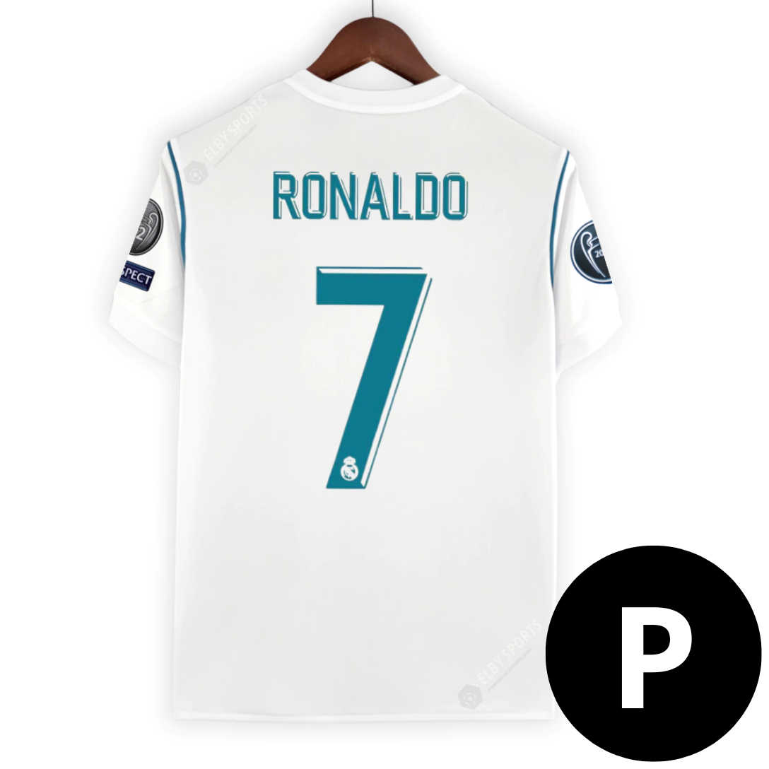 Camisa Retrô Real Madrid 2017/18 - Ronaldo