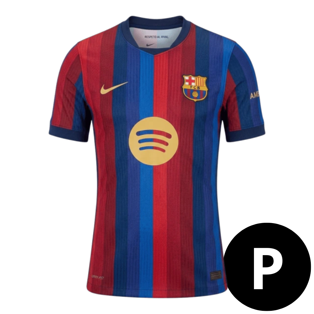 Camisa Jogador Barcelona Listrada I 26/27