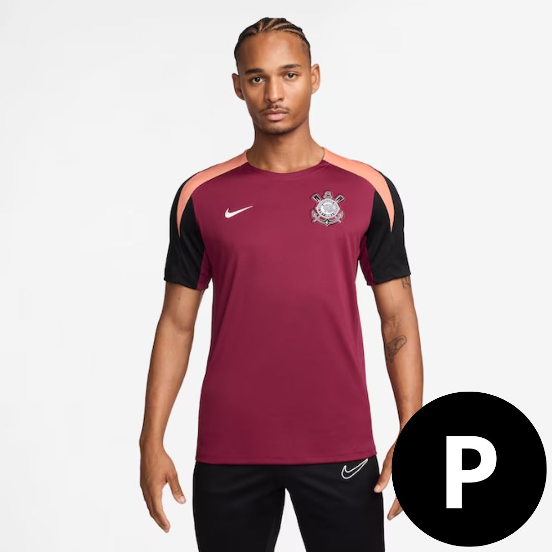 Camisa Corinthians Treino Vinho 26/27