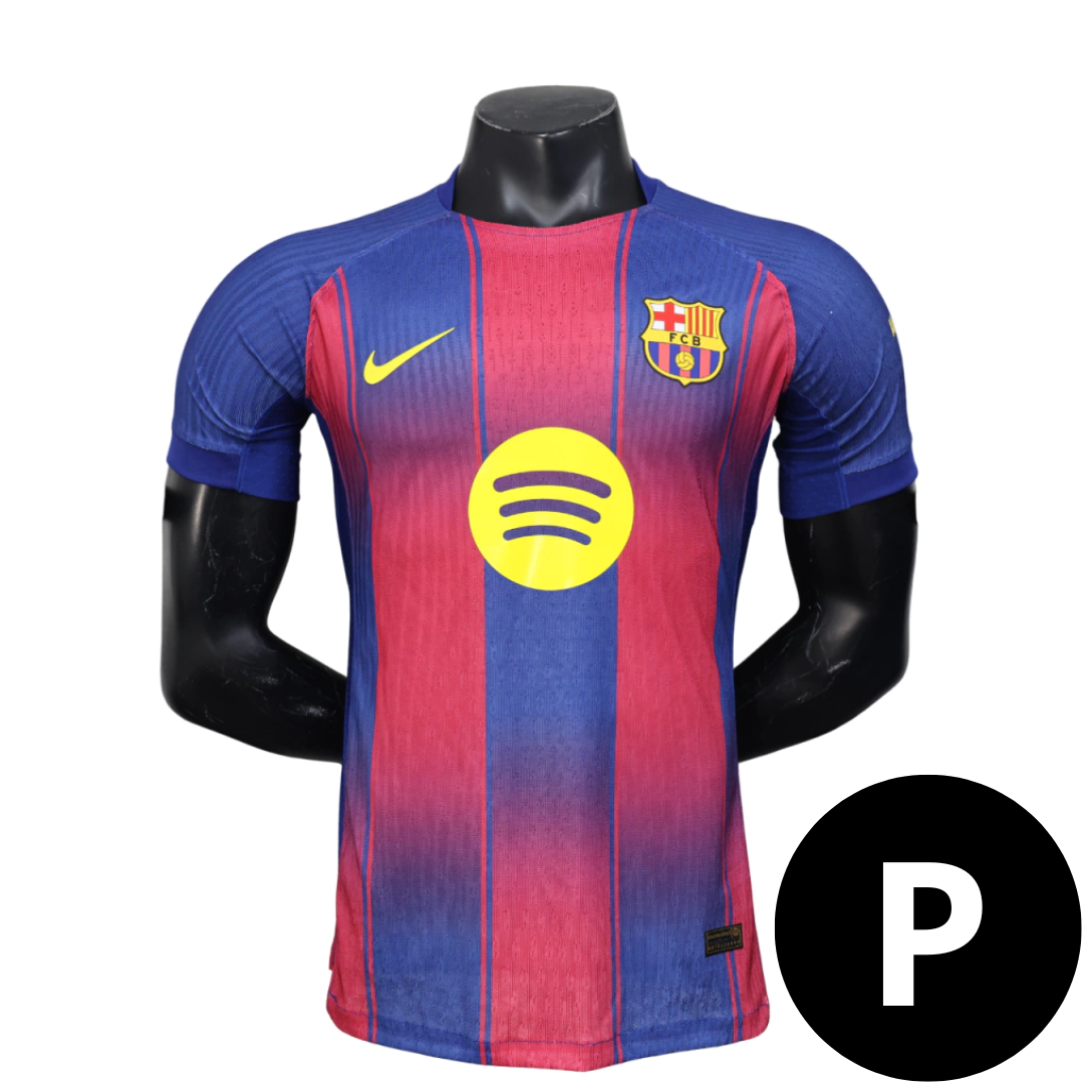 Camisa Jogador Barcelona Listrada I 25/26