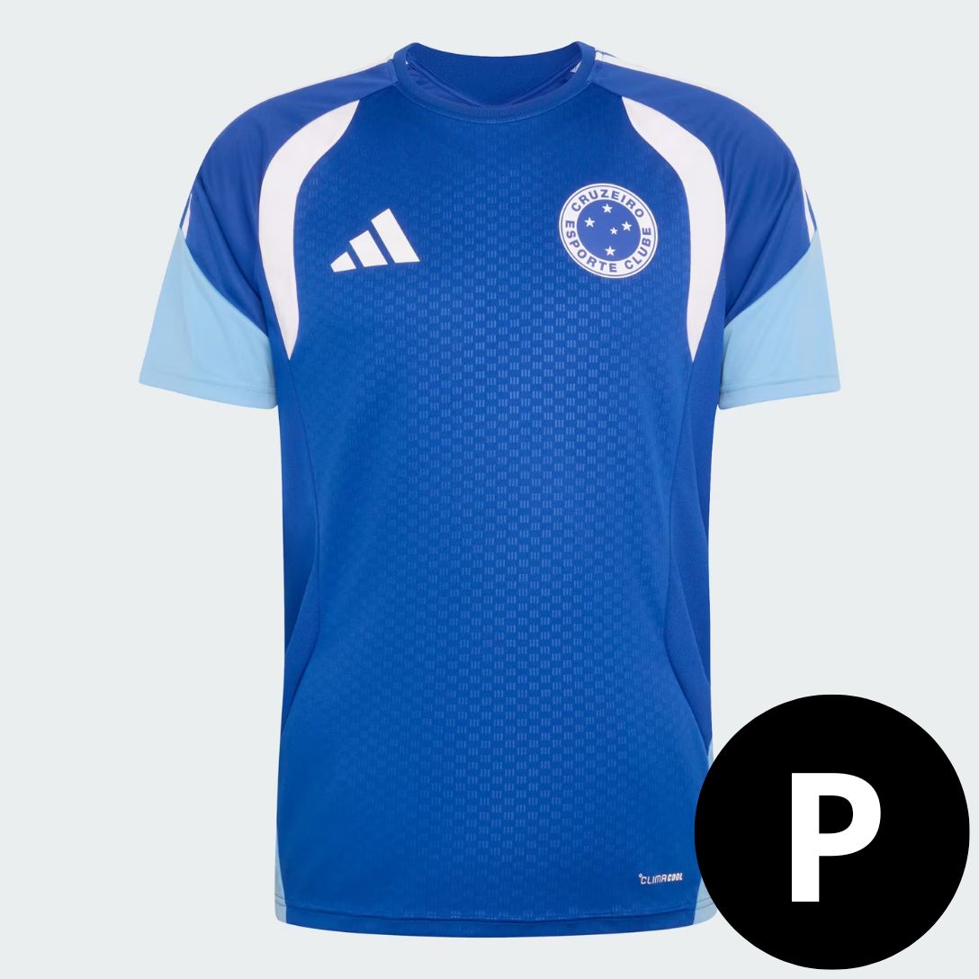 Camisa Cruzeiro Treino Azul Royal Competition 26/27