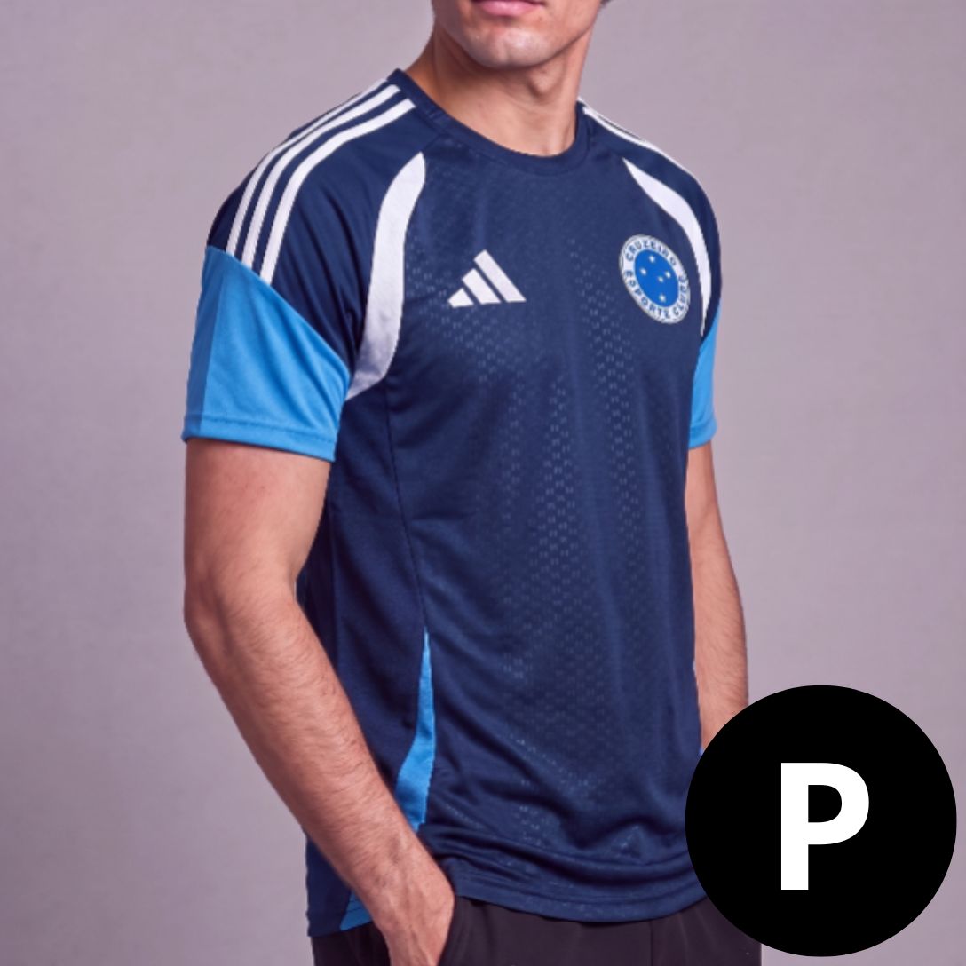 Camisa Cruzeiro Treino Azul Escuro/Marinho 26/27