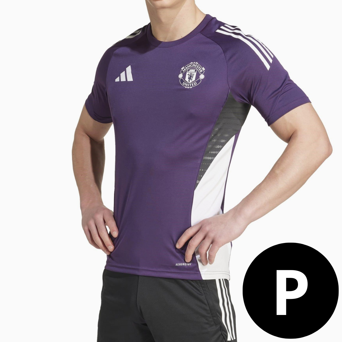 Camisa Manchester United Treino Roxa 25/26