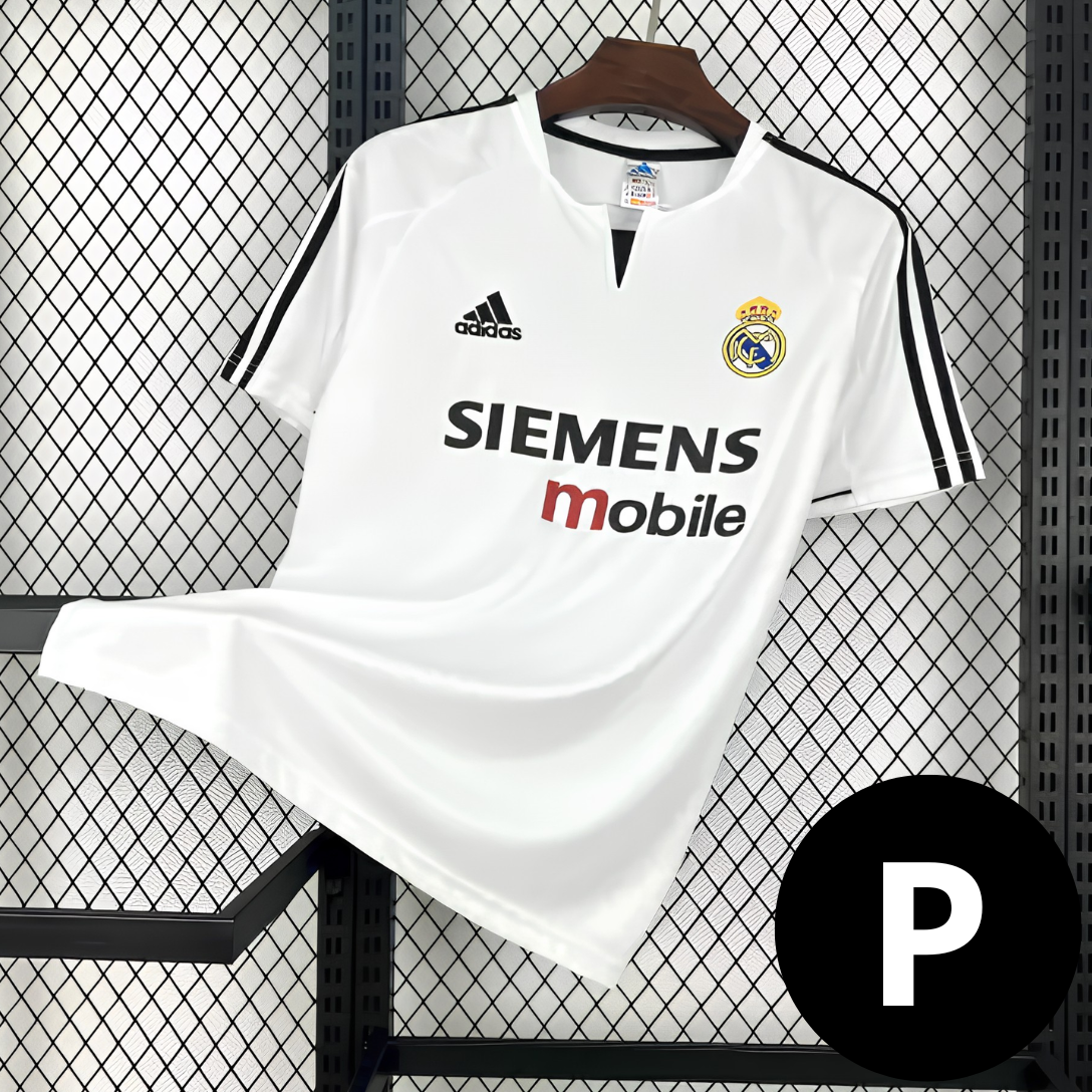 Camisa Retro Real Madrid Branca 2004/05