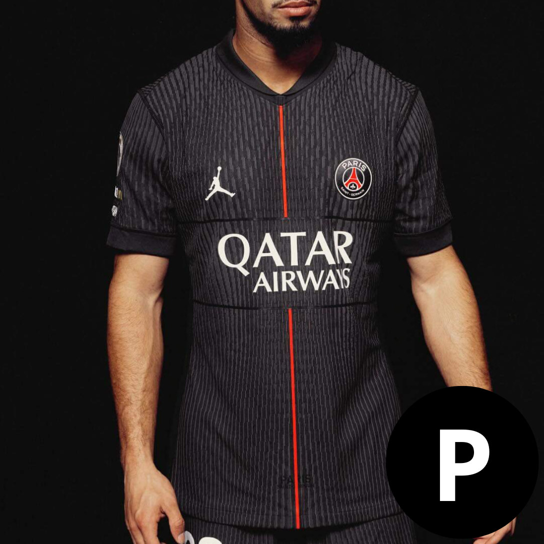 Camisa PSG IV Preta 25/26