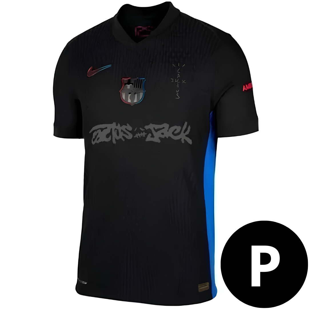 Camisa Jogador Barcelona Preta II 25/26
