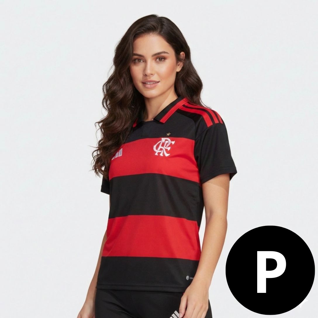 Camisa Feminina Flamengo Listrada I 26/27