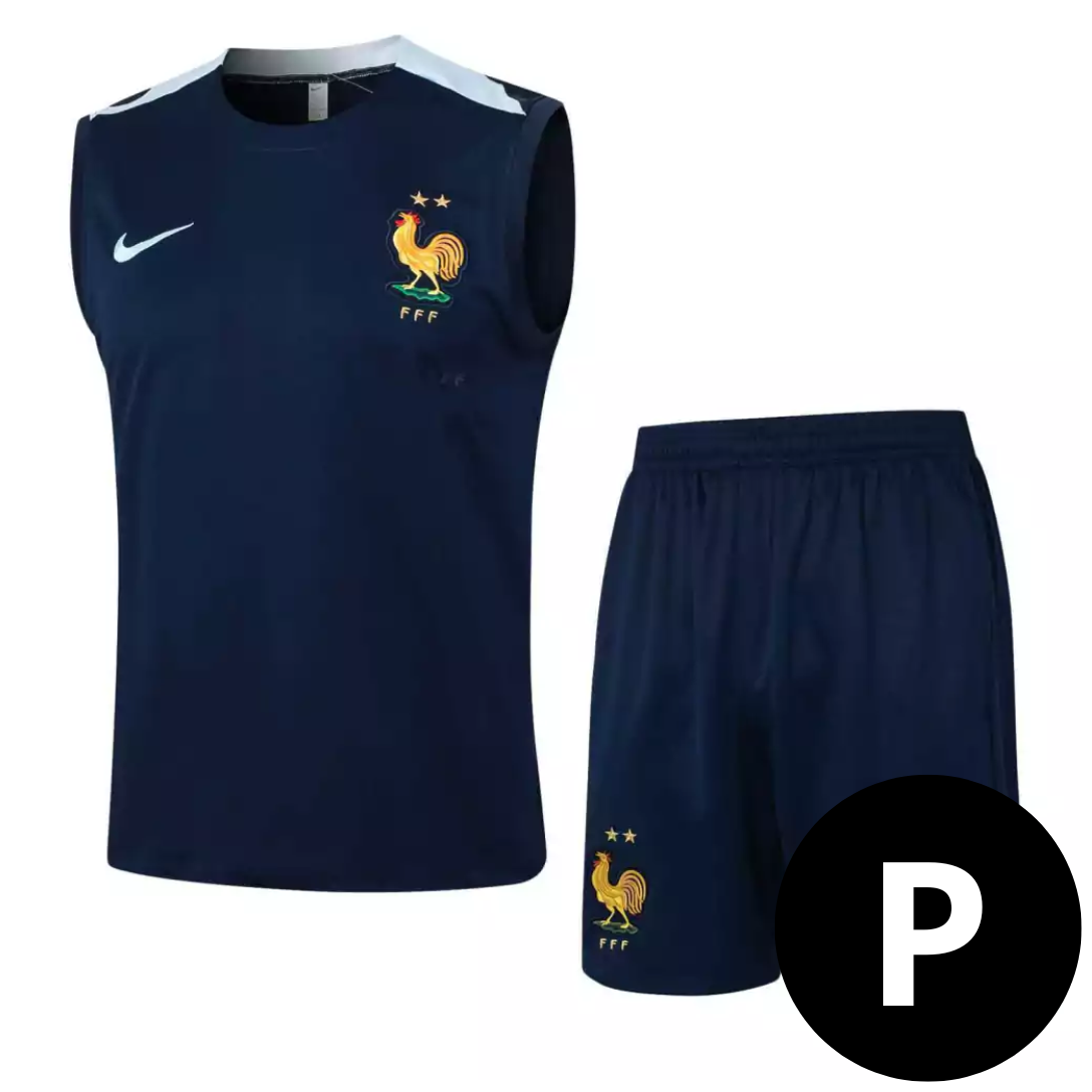 Kit Regata e Short França Treino