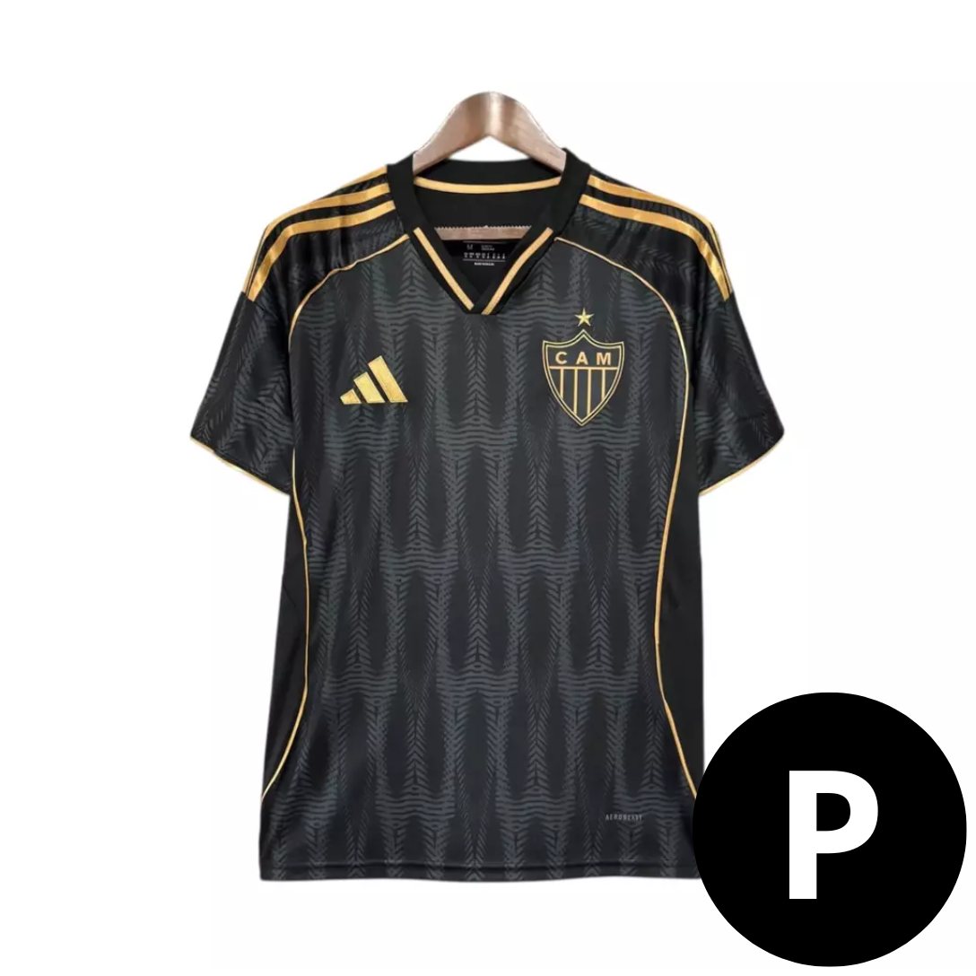 Camisa Atletico Mineiro Preta III 25/26
