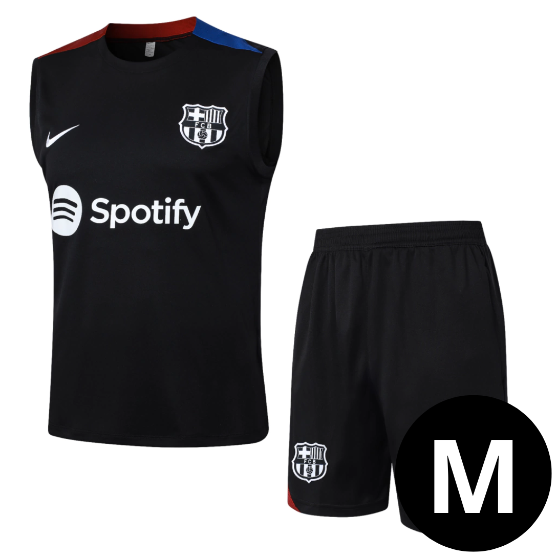 Kit Regata e Short Barcelona Preto