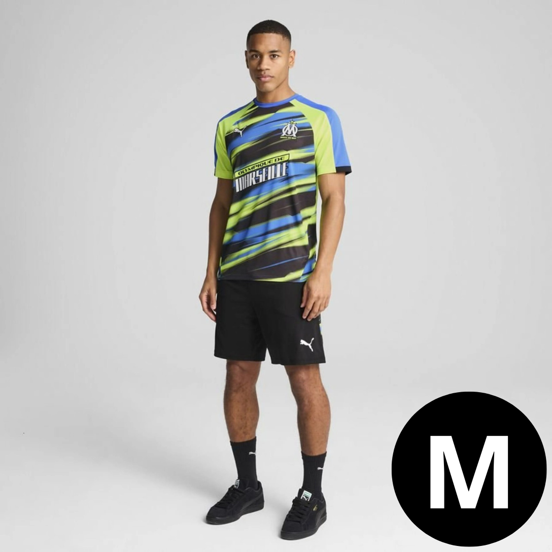 Kit Camisa e Short Olympique de Marseille Cor 3