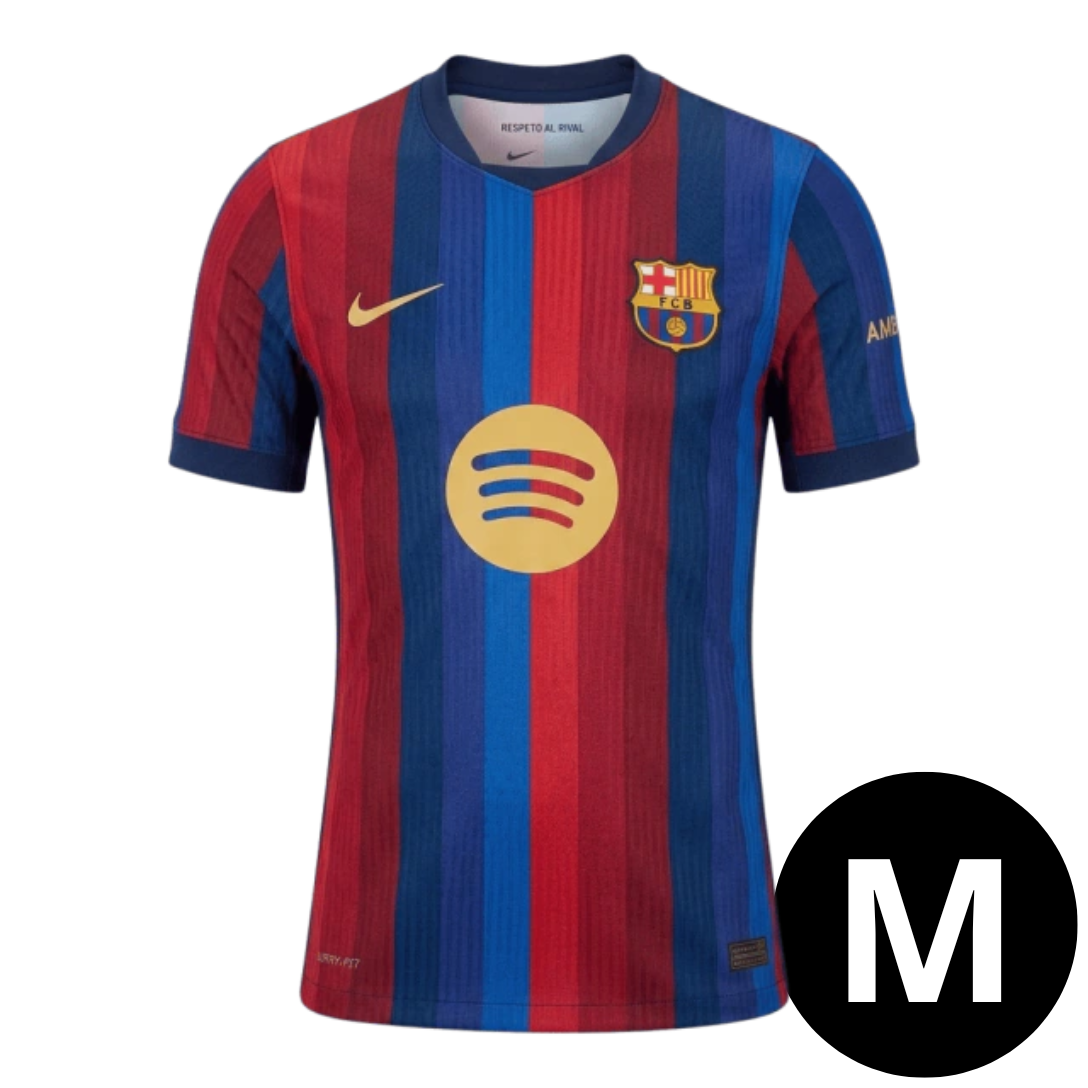 Camisa Jogador Barcelona Listrada I 26/27
